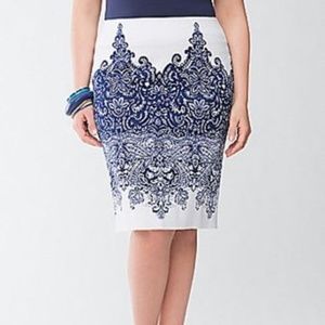 Lane Bryant Print Skirt